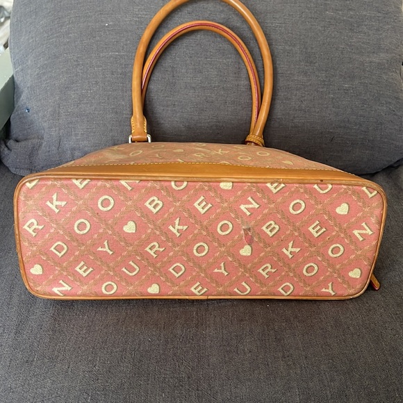 Dooney & Bourke Handbag Purse Dome Style RARE Pattern AUTHENTIC Y2K VTG - Picture 2 of 13